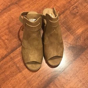 New SO Women’s Peep Toe Ankle Boots